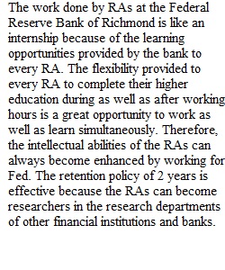 Case Discussion 16 Federal Reserve Bank of Richmond